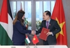 Vietnamese Minister of Foreign Affairs holds talks with Palestinian counterpart